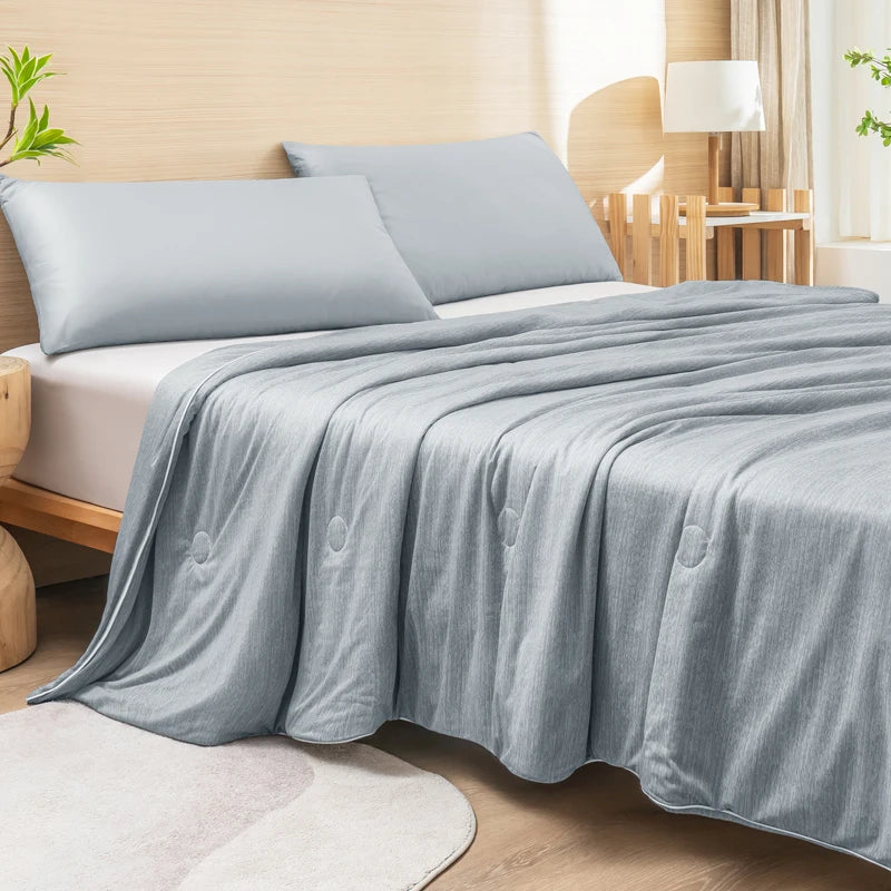 CoolWave™ Cooling Blanket – Lightweight Summer Comforter for Hot Sleepers