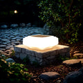 Solar LED Outdoor Column Lamp with Motion Sensor